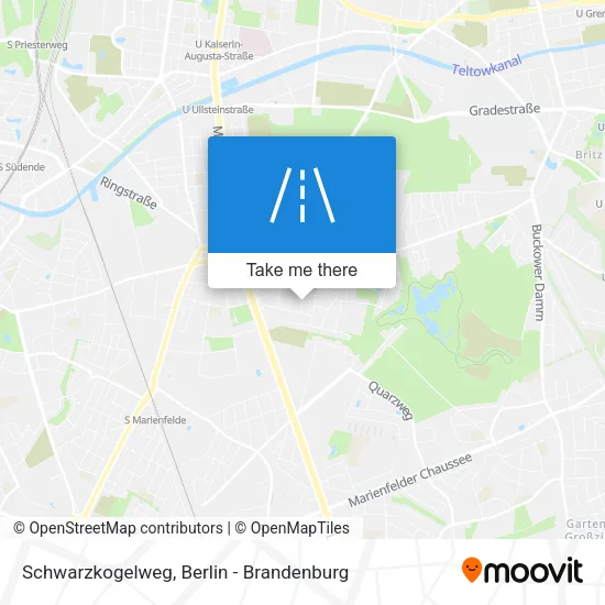 Карта Schwarzkogelweg