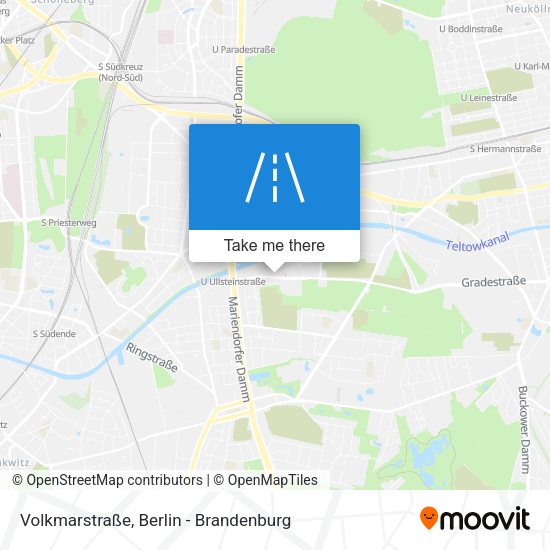 Volkmarstraße map
