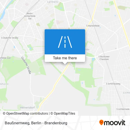 Карта Baußnernweg
