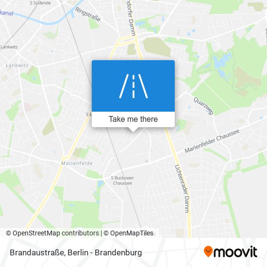 Brandaustraße map