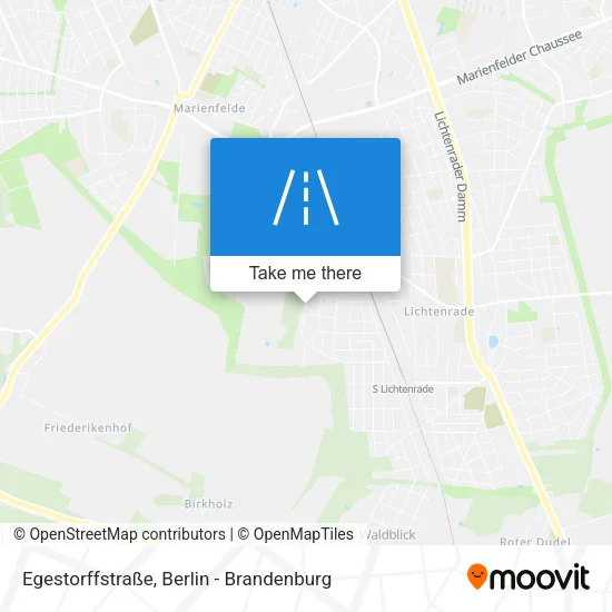 Карта Egestorffstraße