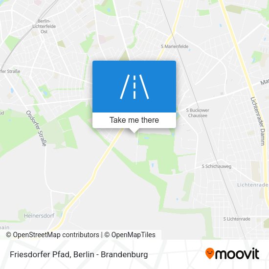 Friesdorfer Pfad map