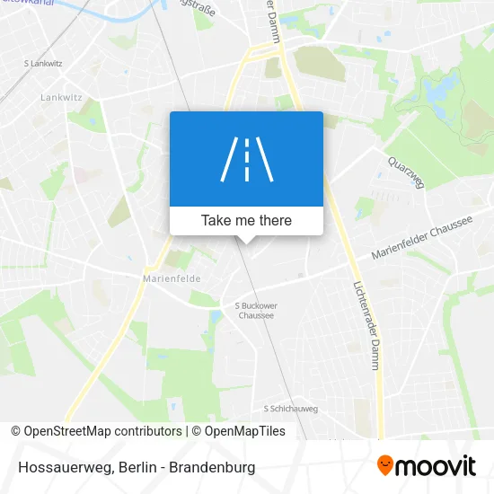 Карта Hossauerweg