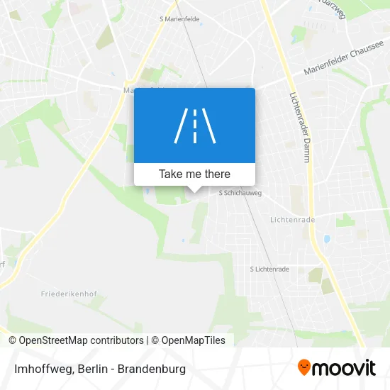 Карта Imhoffweg