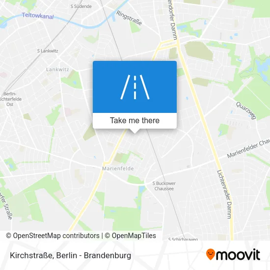Карта Kirchstraße