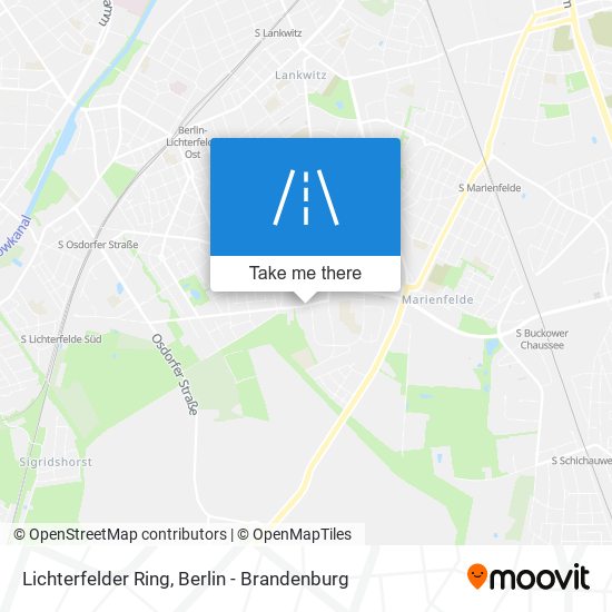 Карта Lichterfelder Ring