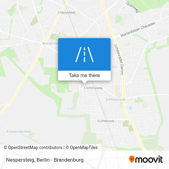 Карта Nespersteig