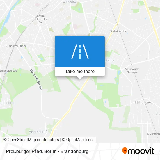 Карта Preßburger Pfad