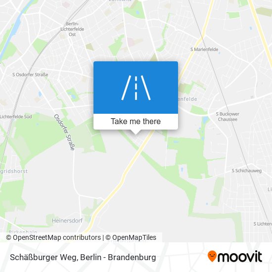 Карта Schäßburger Weg