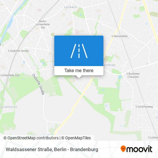 Waldsassener Straße map