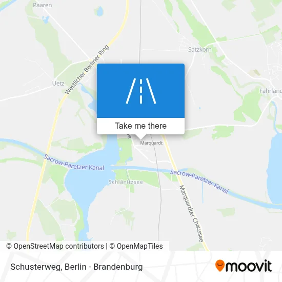 Schusterweg map