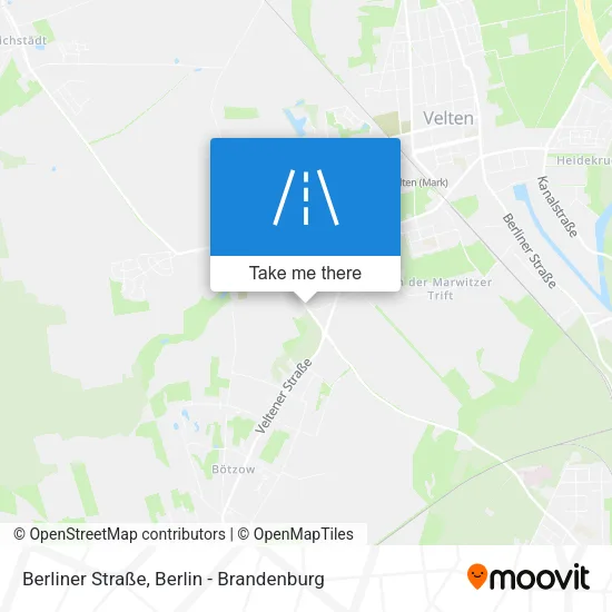 Карта Berliner Straße