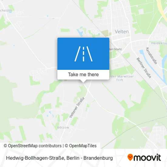 Карта Hedwig-Bollhagen-Straße