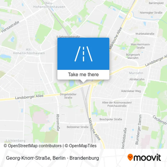 Карта Georg-Knorr-Straße