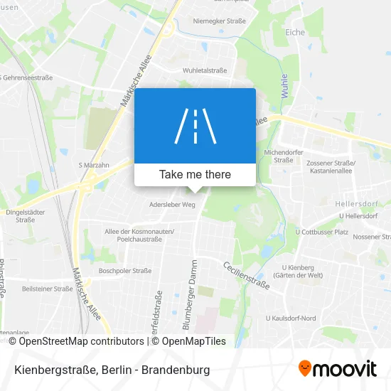 Карта Kienbergstraße