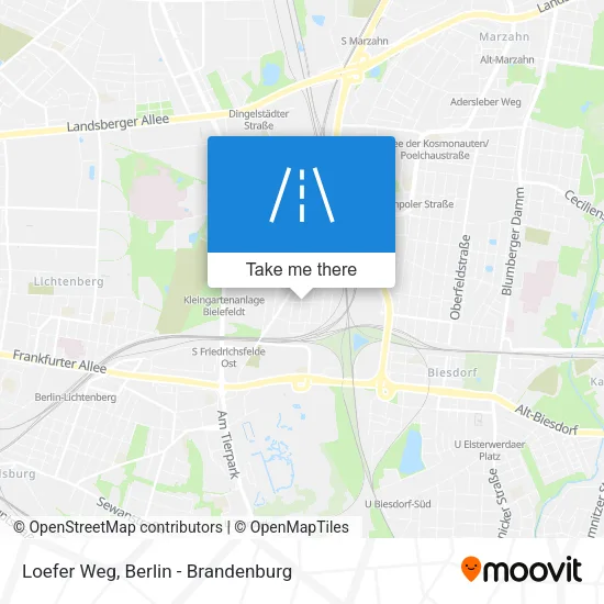 Карта Loefer Weg