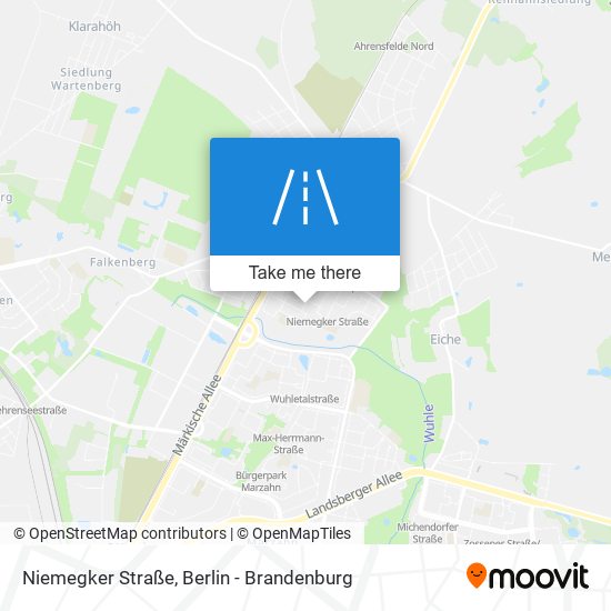 Niemegker Straße map