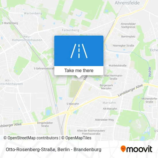 Карта Otto-Rosenberg-Straße