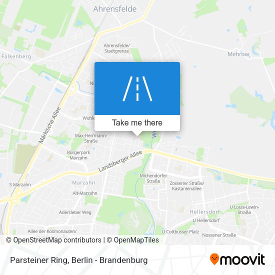 Parsteiner Ring map