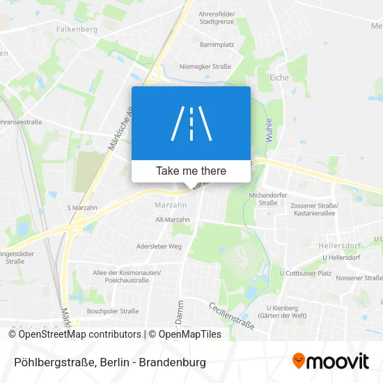 Карта Pöhlbergstraße