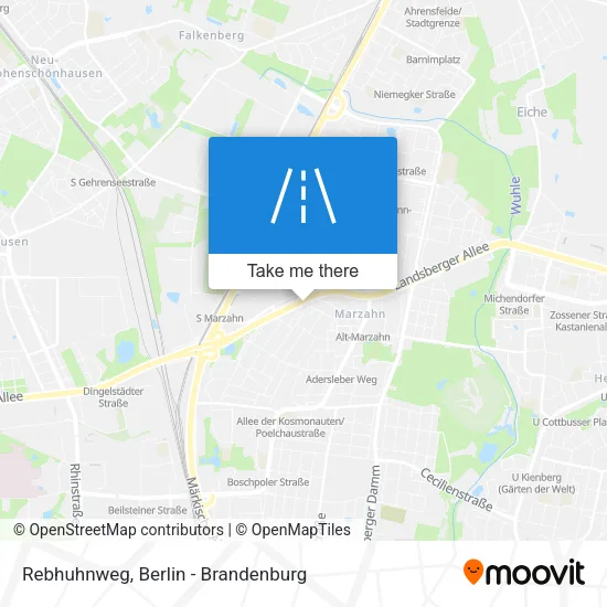 Карта Rebhuhnweg