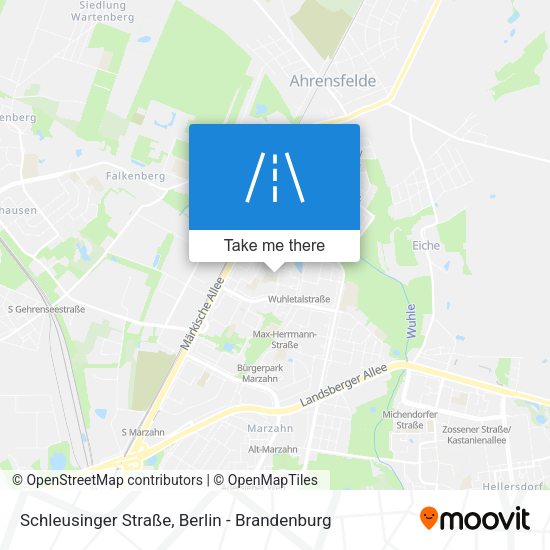 Schleusinger Straße map