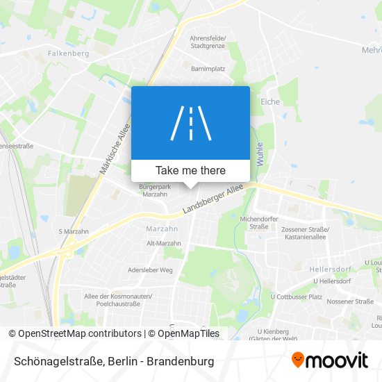 Карта Schönagelstraße