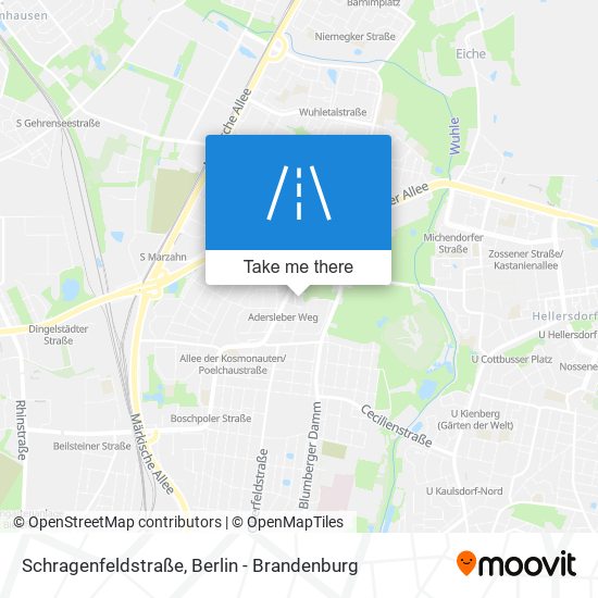 Schragenfeldstraße map