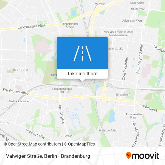 Valwiger Straße map