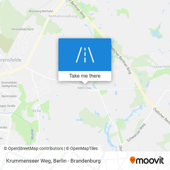Карта Krummenseer Weg