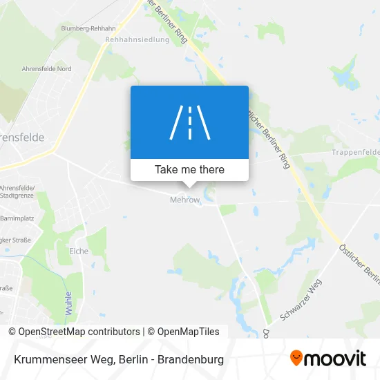 Krummenseer Weg map