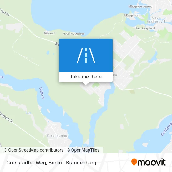 Карта Grünstadter Weg