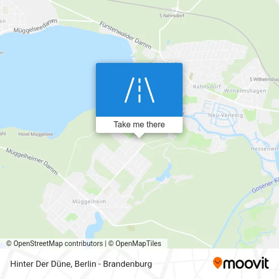 Карта Hinter Der Düne
