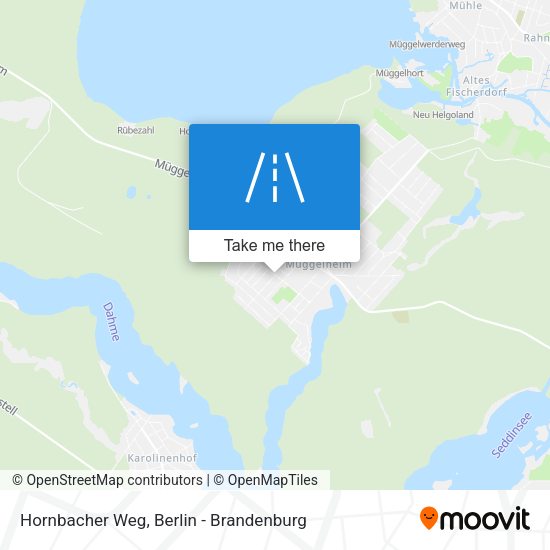 Hornbacher Weg map
