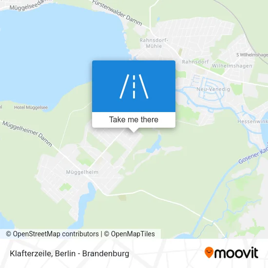 Карта Klafterzeile