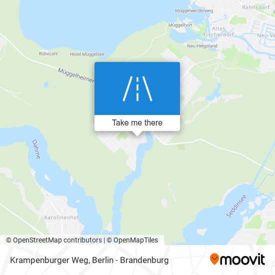 Krampenburger Weg map