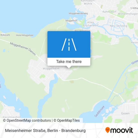 Карта Meisenheimer Straße