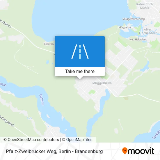 Карта Pfalz-Zweibrücker Weg