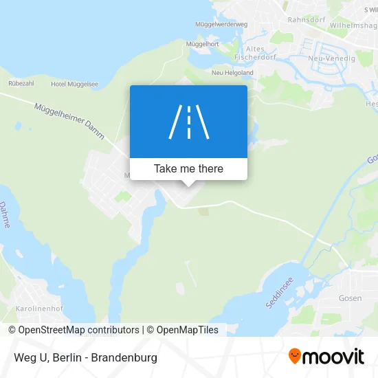 Карта Weg U