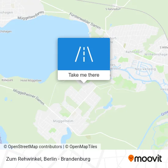 Карта Zum Rehwinkel