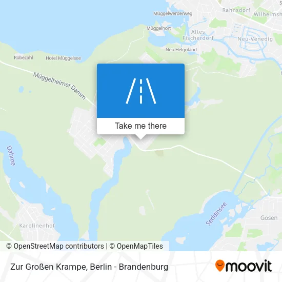 Карта Zur Großen Krampe