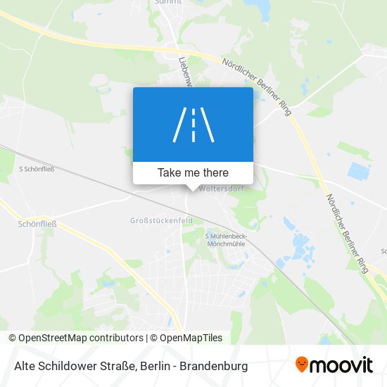 Alte Schildower Straße map