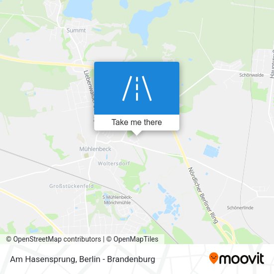 Am Hasensprung map