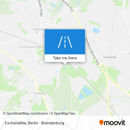 Карта Eschenallee