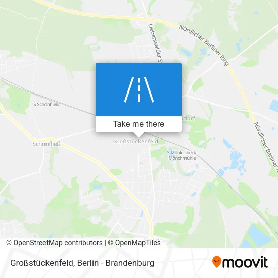 Карта Großstückenfeld