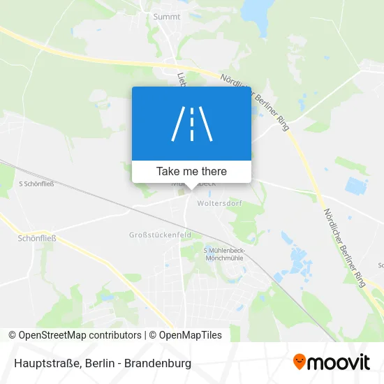 Hauptstraße map