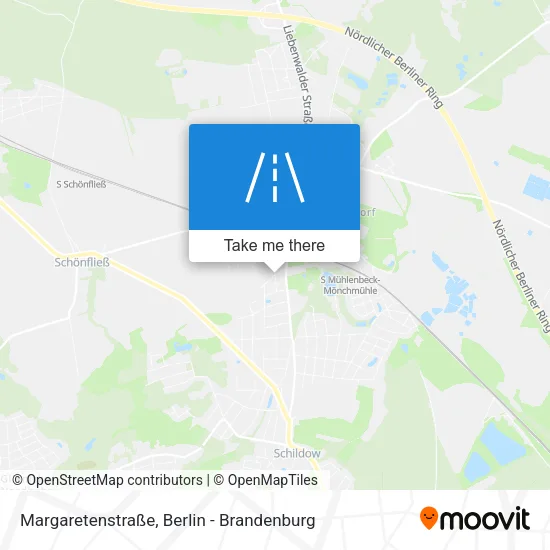 Карта Margaretenstraße