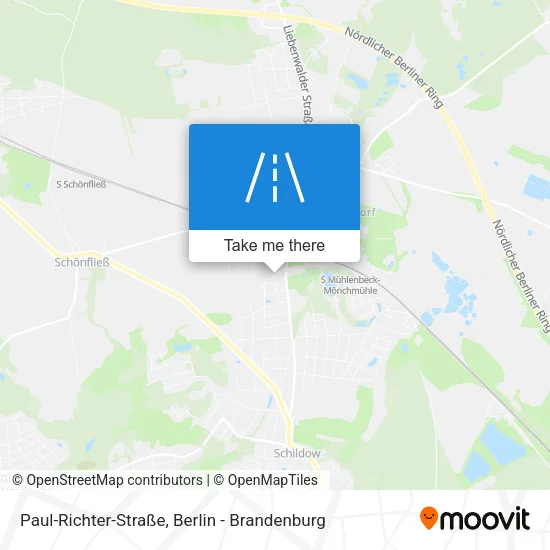 Карта Paul-Richter-Straße
