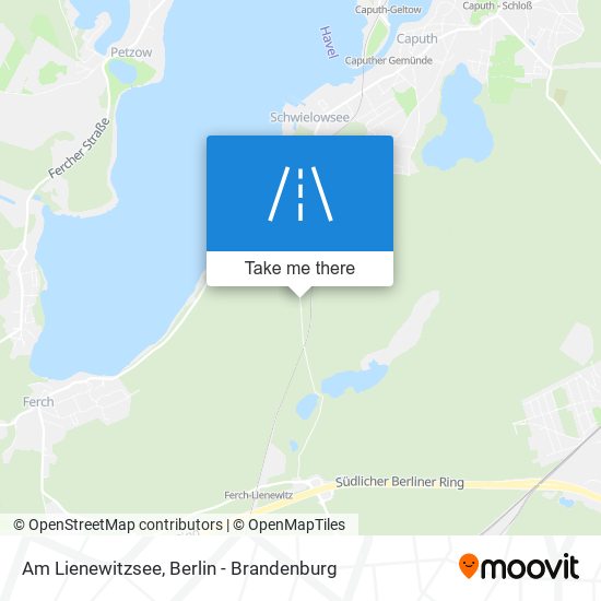 Am Lienewitzsee map