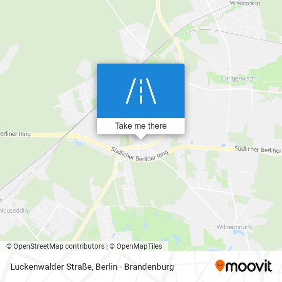 Карта Luckenwalder Straße